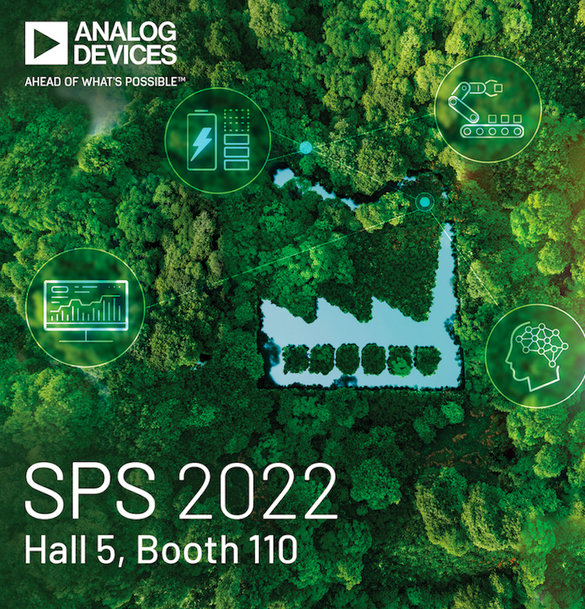A SPS Analog Devices presenta soluzioni per una produzione intelligente e sostenibile